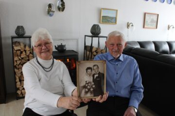 60 år sammen: I morgen fejrer Anna Grete og Christian diamantbryllup